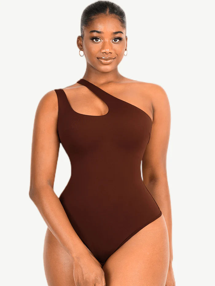 Cross Chest Bodysuit (Thong) Double Waist Support