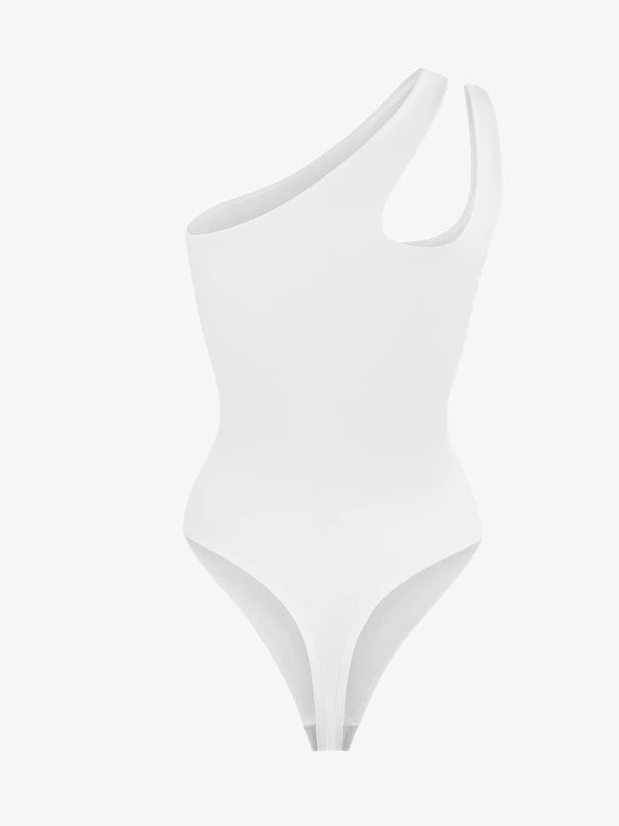 Cross Chest Bodysuit (Thong) Double Waist Support