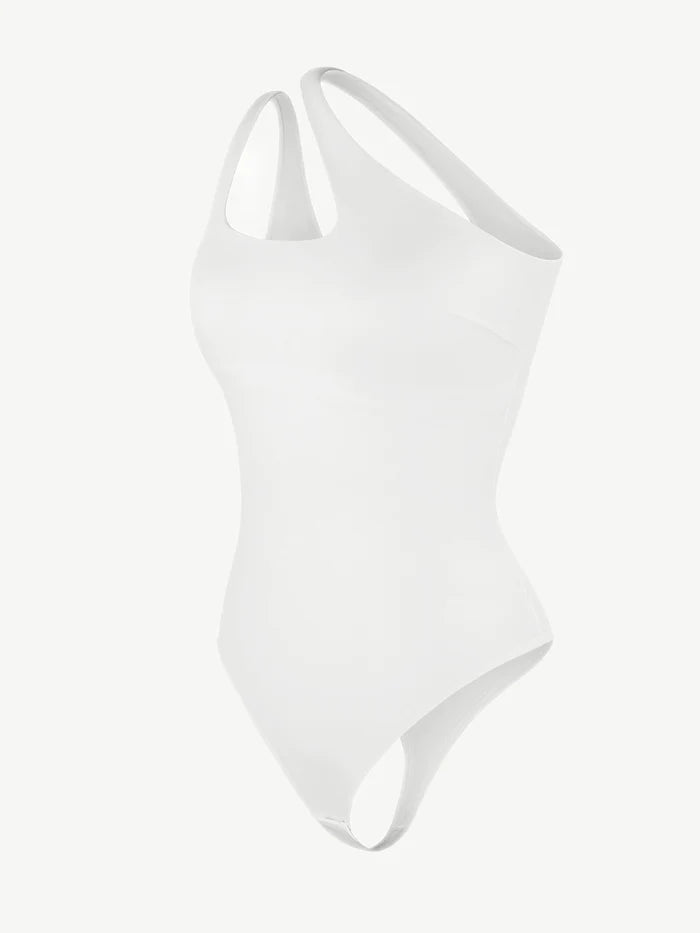 Cross Chest Bodysuit (Thong) Double Waist Support