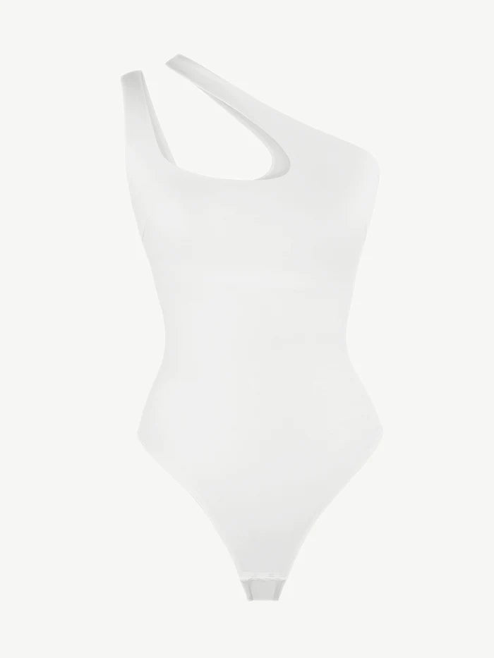 Cross Chest Bodysuit (Thong) Double Waist Support