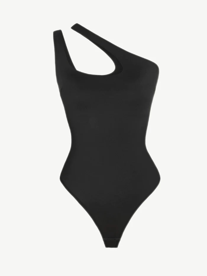 Cross Chest Bodysuit (Thong) Double Waist Support