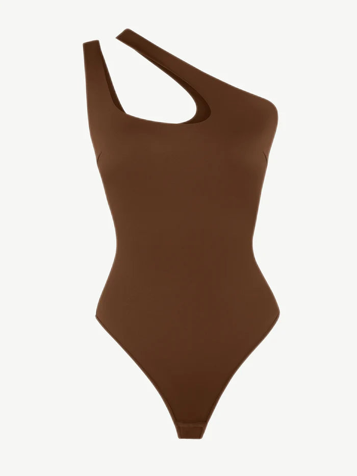 Cross Chest Bodysuit (Thong) Double Waist Support