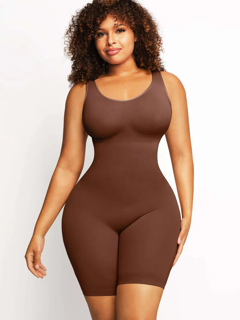 Seamless Full Body 4-Way-Stretch Shape-Wear ๐ฟ Eco-friendly Second Skin Breast Support Body Sculpting