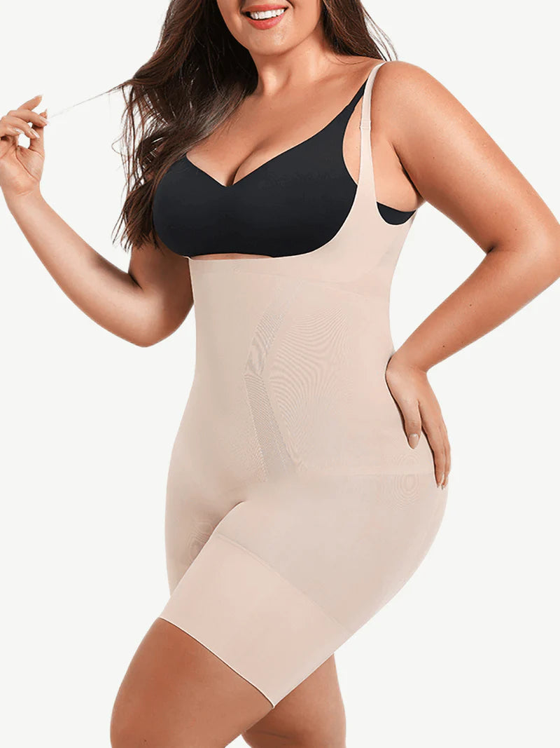 Seamless Open-Bust Body Shaper LYCRA®
