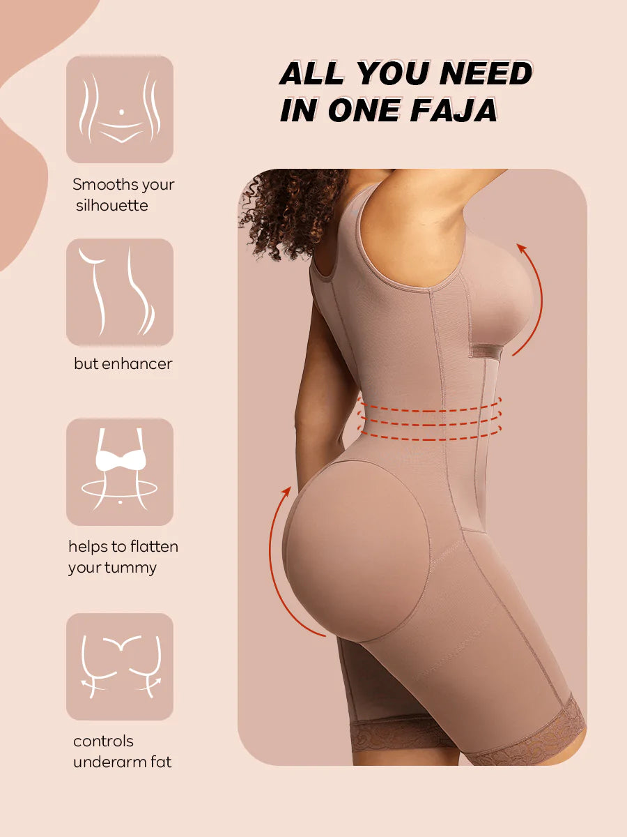 Post-Surgical Chest Wrap Jumpsuit/Faja