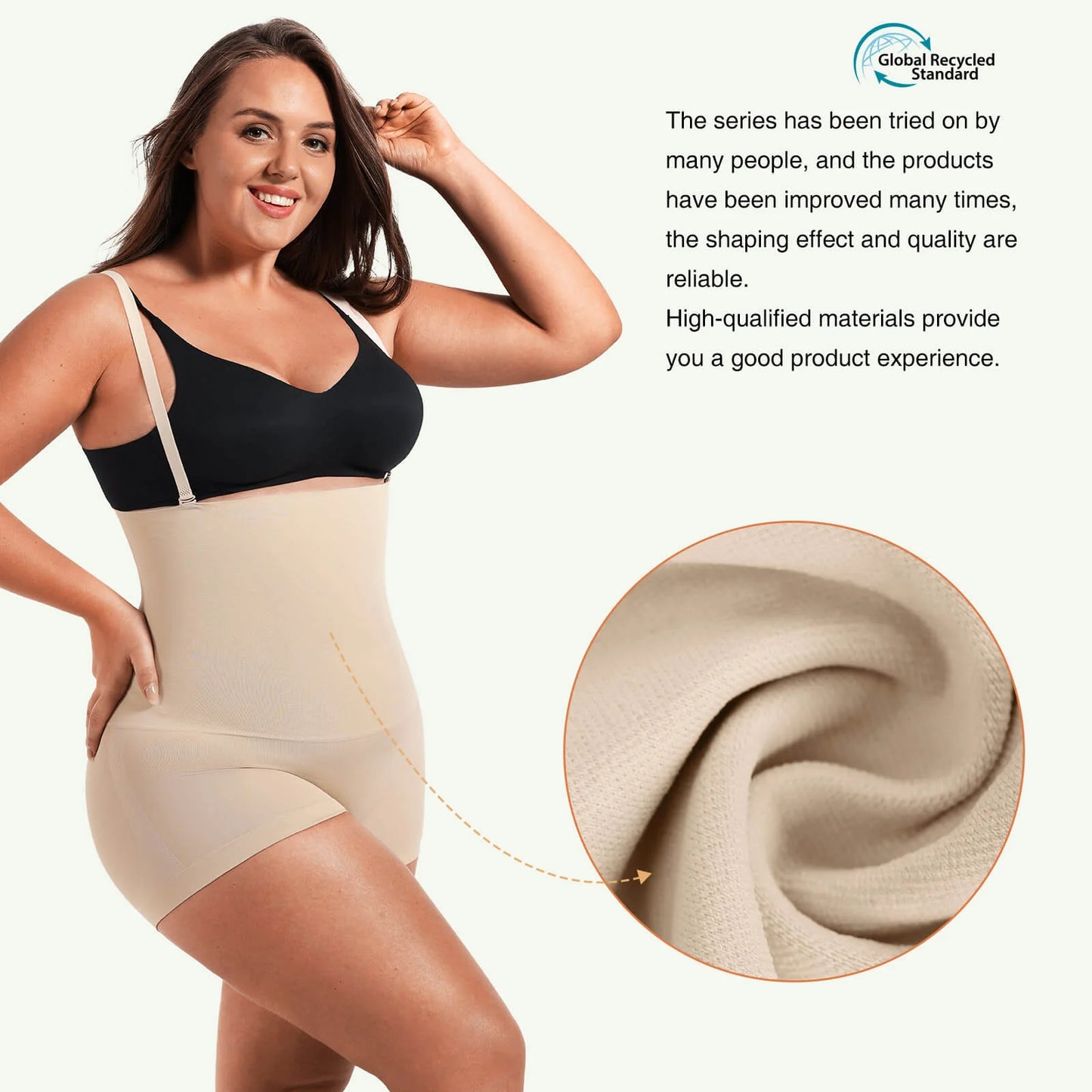Seamless; High-Waist Tummy Control Shorts; Eco-friendly🌿; Second Skin Feel; Butt Support