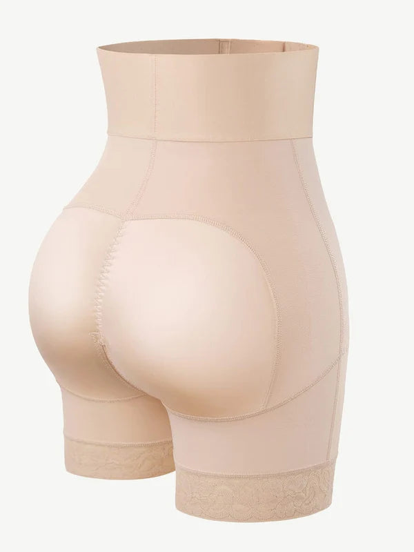 Triple-Breasted High-waist Shaper Shorts