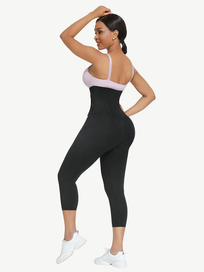 Hard Compression Single Waist Band Leggings