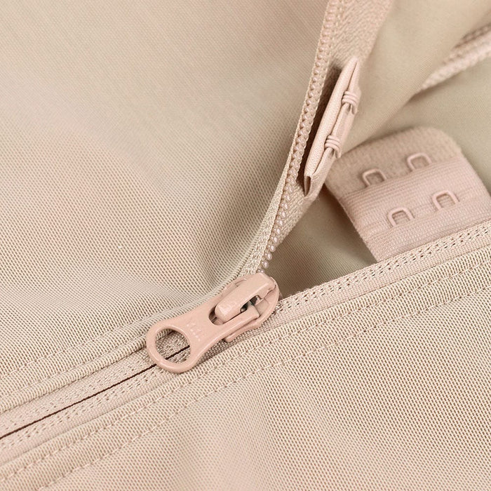 (Stage 3) Post Surgical Brief Panty Bodysuit with Front Zipper