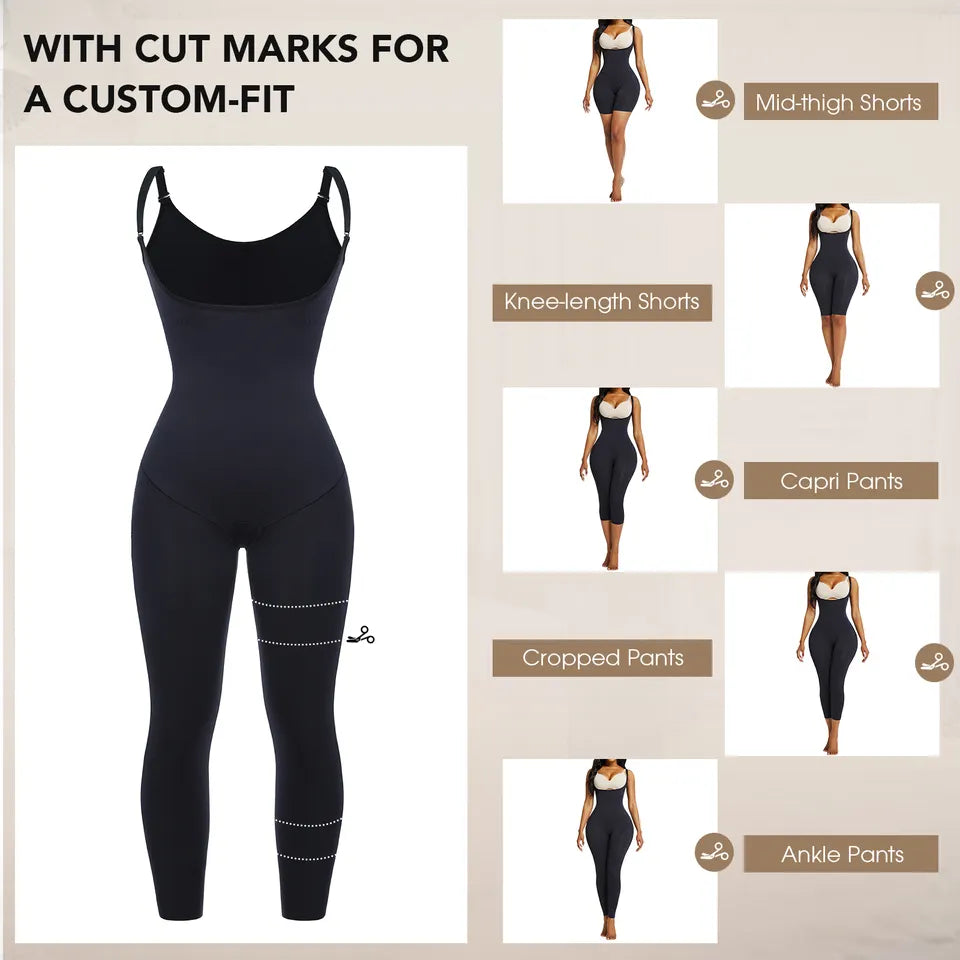 Double Layer Compression Customizable/Complete Whole Body Shaper