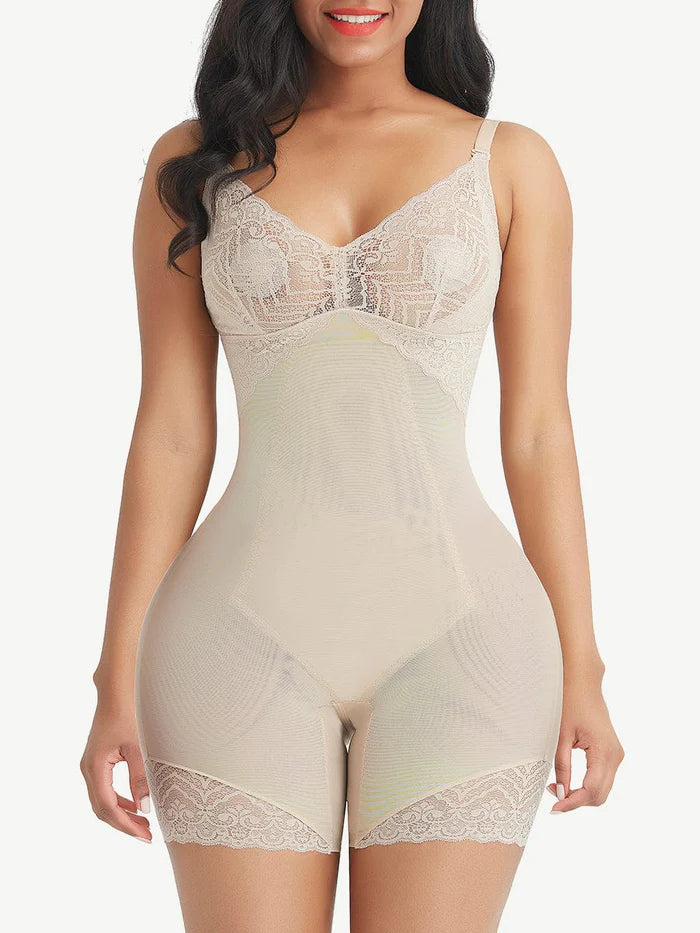 Lux- Lace Design Shaper with Removable Straps