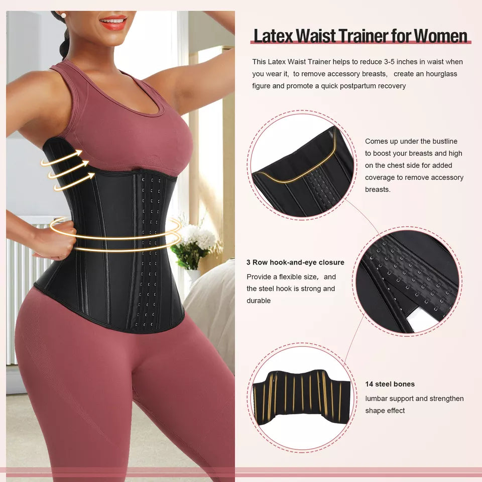 14 Steel Bone Waist Trainer