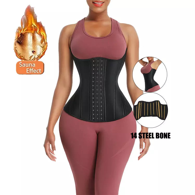 14 Steel Bone Waist Trainer