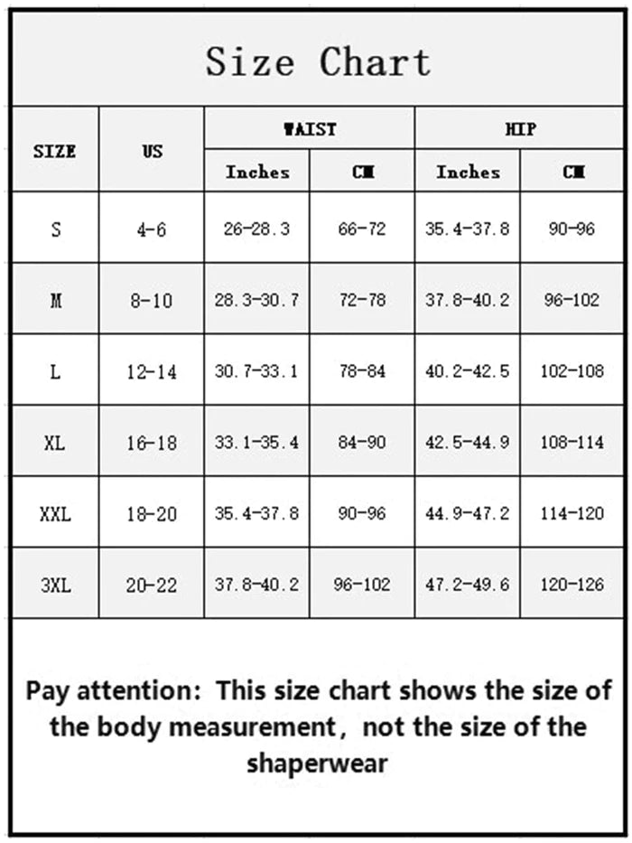Body Shaper with Detachable Straps