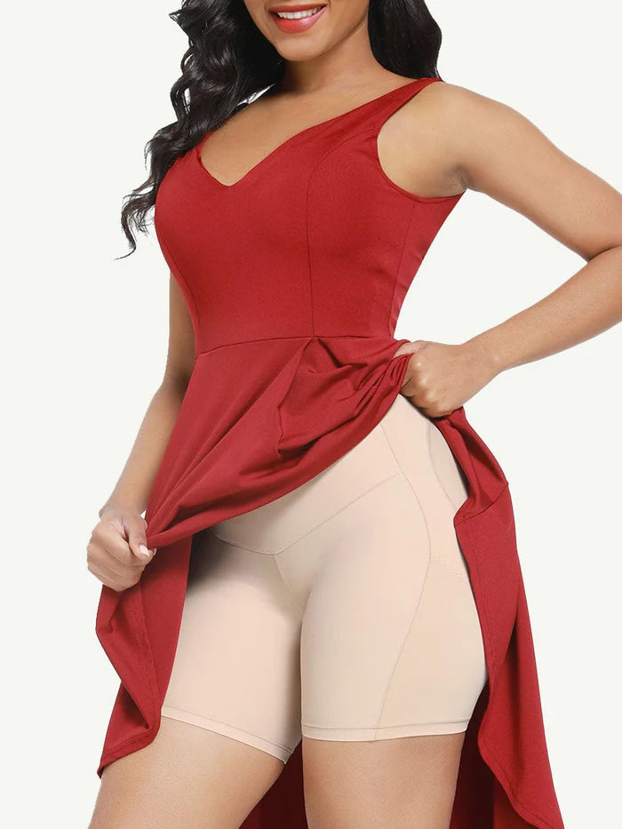 Tummy Slimming Shaper Shorts with 2 Steel Bones