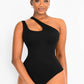 Cross Chest Bodysuit (Thong) Double Waist Support