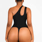 Cross Chest Bodysuit (Thong) Double Waist Support