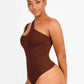 Cross Chest Bodysuit (Thong) Double Waist Support