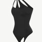 Cross Chest Bodysuit (Thong) Double Waist Support