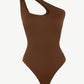 Cross Chest Bodysuit (Thong) Double Waist Support