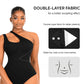Cross Chest Bodysuit (Thong) Double Waist Support