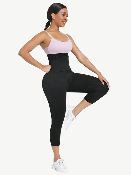 Hard Compression Single Waist Band Leggings