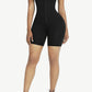 Waist Trainer Shorts with Three Row Hook and Eye Double Layer Fabric