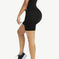 Waist Trainer Shorts with Three Row Hook and Eye Double Layer Fabric