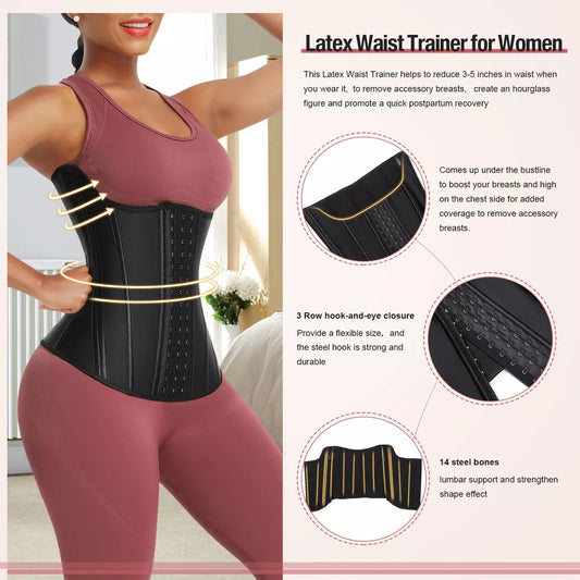 14 Steel Bone Waist Trainer