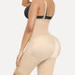 Knee Length Body shaper with Adjustable Straps